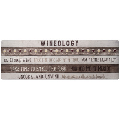 Tapis anti-fatigue Cozy Living Wineology