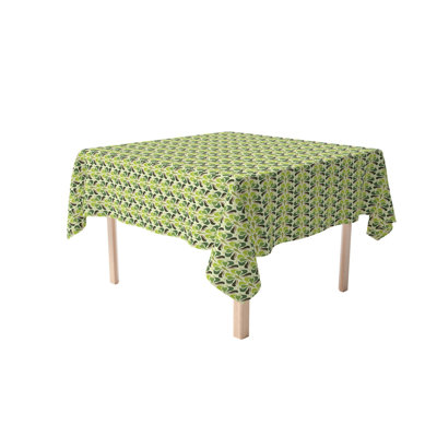 Fabric Textile Products, Inc. Square Tablecloth, 100% Cotton, Floral 100