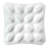 Martha Stewart 12 Inch Ceramic Deviled Eggs Serving Platter In White