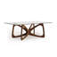 Butterfly Dining Glass Top Table-1989945462-1989342867