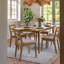 Extendable Solid Wood Top Dining Table
