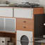 Armoire de rangement moderne multicolore de luxe