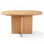 Table de salle à manger en bois massif 58 po Pelaga