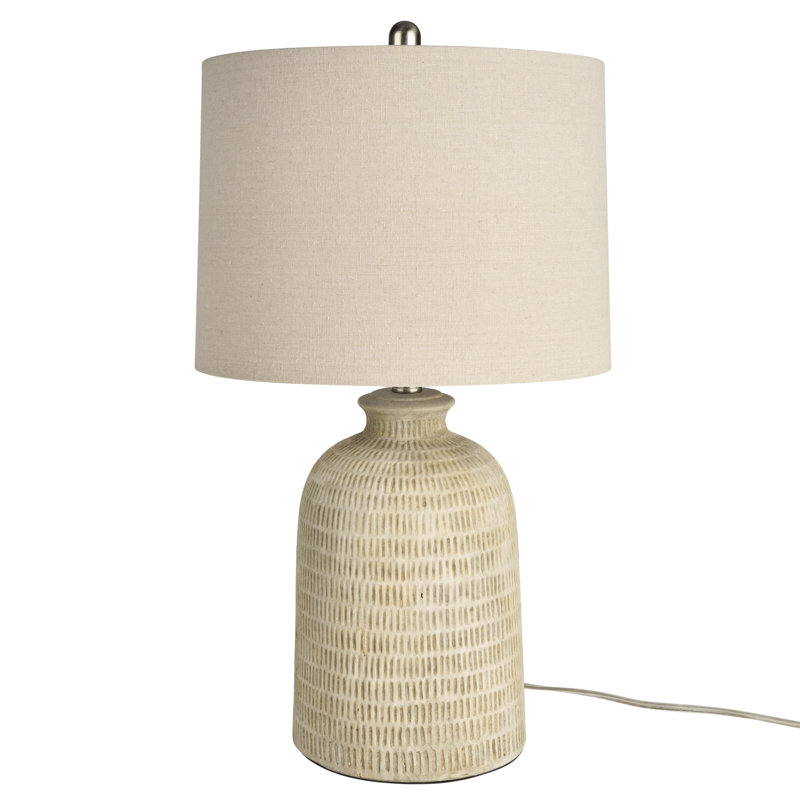 Lampe de table en céramique Bibiana, Beige