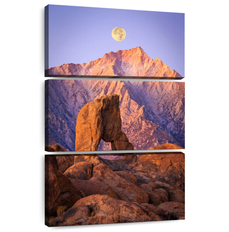 Arche de granit Oberle au clair de lune, H 65 po x l 42 po