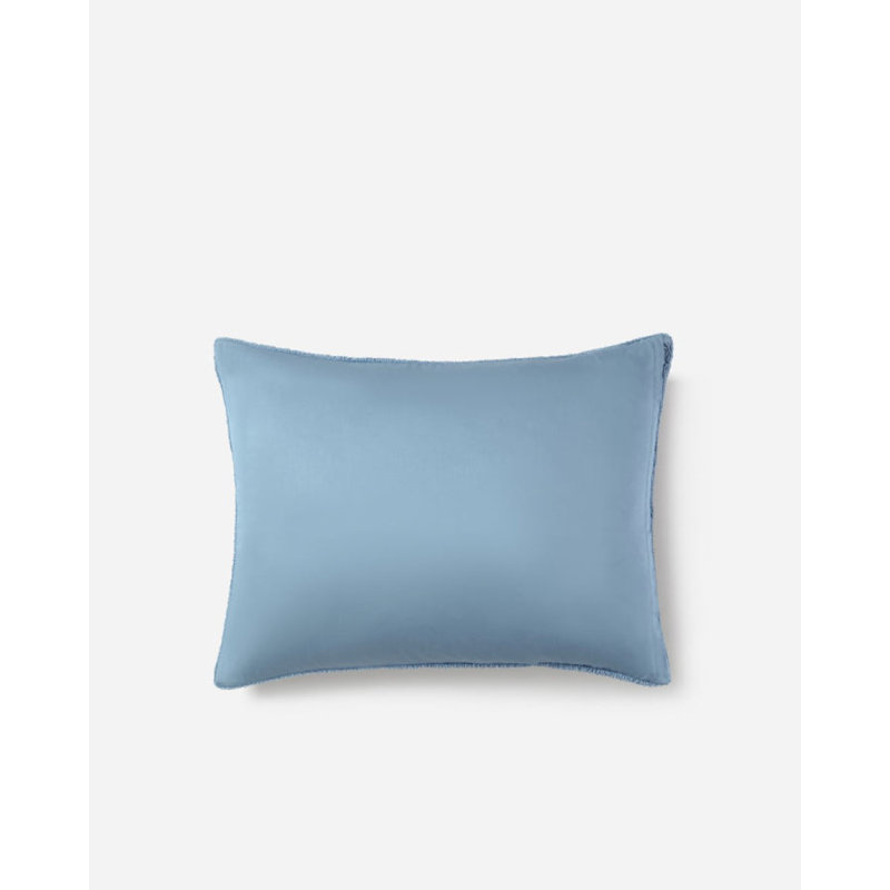 Snug Sham Set, Standard, Denim