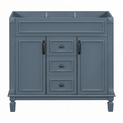 36 Inch Modern Bathroom Vanity with 2 Soft Closing Doors and 2 Drawers, Durable and Stylish Storage Solution