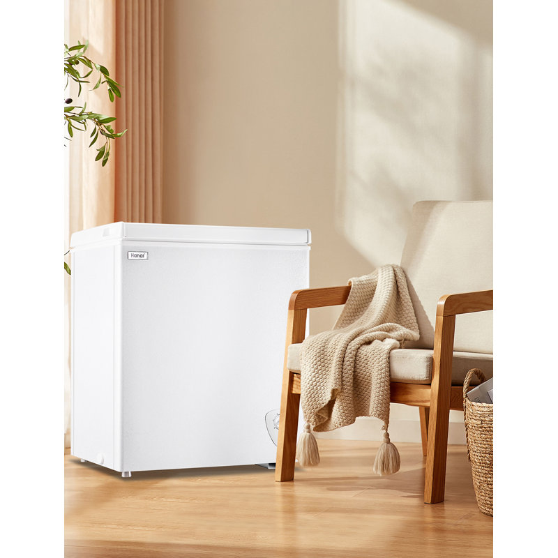 Winter2 4.0 Cubic Feet Chest Freezer with Adjustable Temperature Controls, White