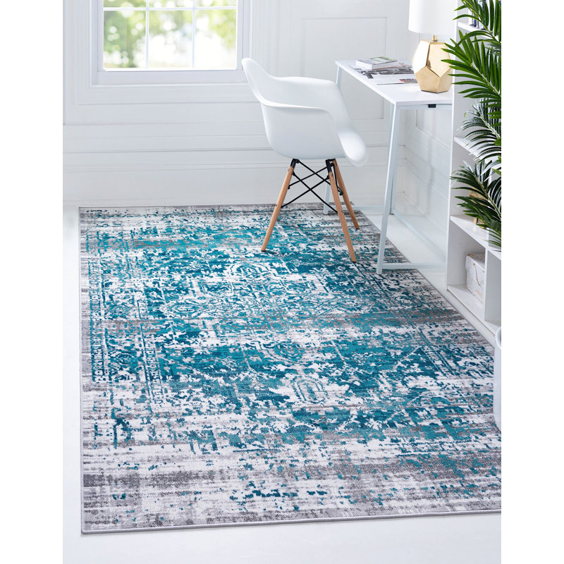 Brueck Ikat Indoor Rug, Rectangle 8' x 10'