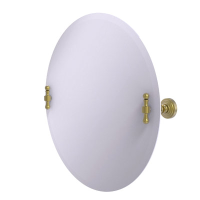 Retro Wave Metal Wall Mirror