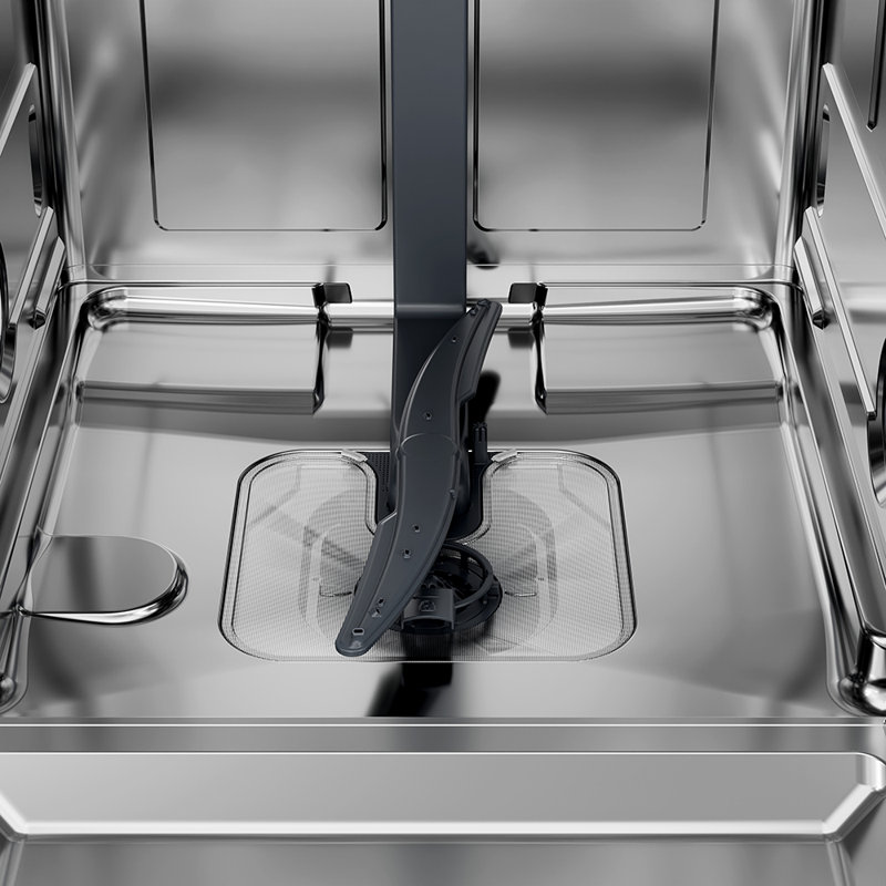 Lave-vaisselle à cuve haute 24 "à contrôle supérieur avec ouverture automatique Ge, 50 db, blanc - GBT500SGVWW, Blanc