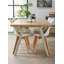 Mirabal Solid Wood Base Dining Table