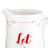 Ceramic Holiday Pitcher