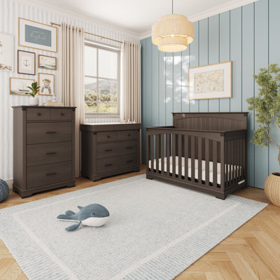 Redmond Full Panel 4-Piece Nursery Furniture Set