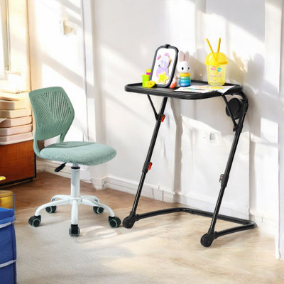 Ensemble de chaises de bureau ergonomiques pivotantes et réglables pour petits espaces et salles de jeux