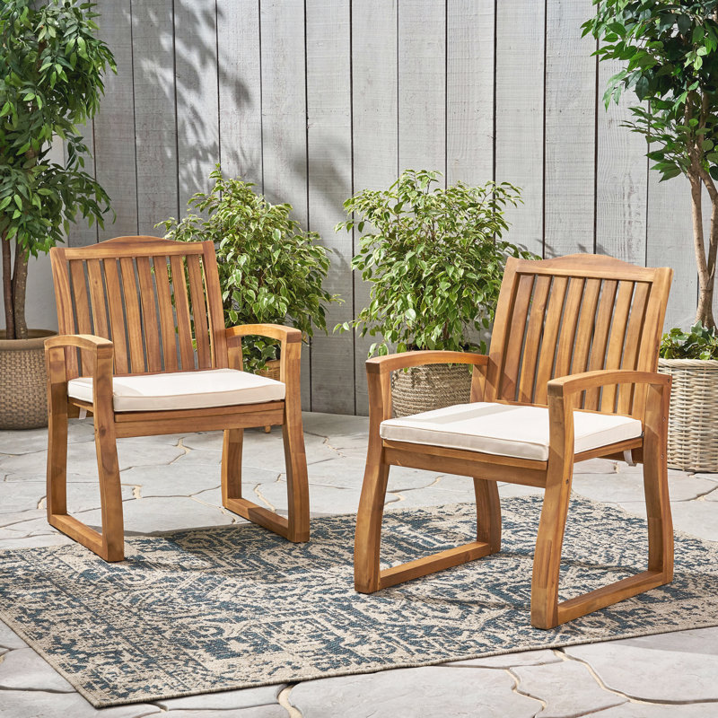 Chaise d'appoint de patio (ensemble de 2)