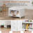 2 Pack Stackable Plastic Storage Drawers With Lid And Wheels, Foldable Front Open Closet Organizer Bins With Clear Window, Clear Closet Storage Box Rolling Storage Tower For Bedroom, Under Bed, Office, Pantry-2046575-2046563