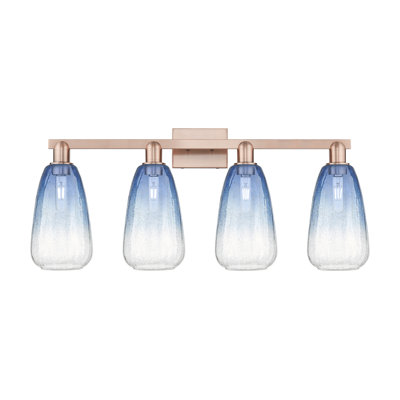 Éclairage pour meuble-lavabo Brookhaven - laiton brossé - laiton