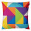 Geometric Print Indoor-Outdoor Cushion, Pack of 4, Multicoloured