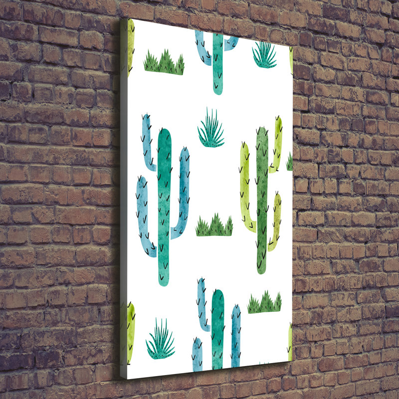 Drops on the Grass 1 Piece Wrapped Canvas Wall Art