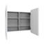 Two Door MDF Square Shape Medicine Cabinet