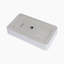 Lavabo de salle de bain blanc 14 po Hewei