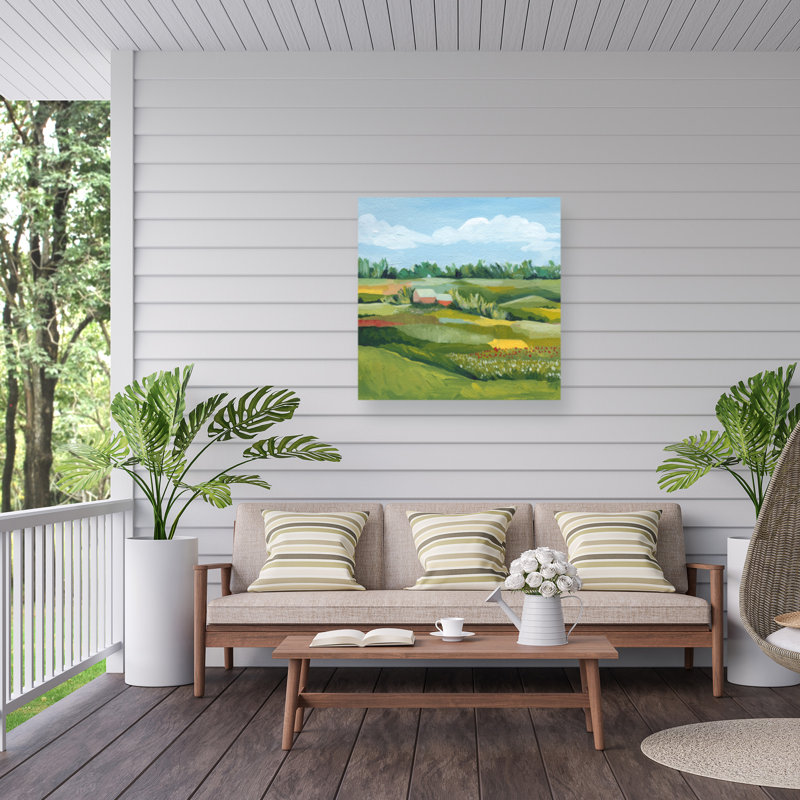 Bolognaise «Valley Idyllic I» par Grace Popp, H 24 po x l 24 po