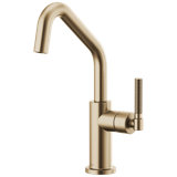 Litze® Bar Faucet with Angled Spout and Knurled Handle