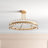 Jackeline 24" W 8-Light Semi Flush Mount-1284857514