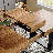 6 - Person Dining Table Sets With Rectangular Extendable Dining Table & 6 Upholstered Chairs-1744227303