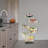 Kitchen Rotating Storage Basket Cart-1978866401