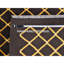 Tapis noir / brun noué à la main de conception unique 6 pi x 8 pi 9 po Beverly