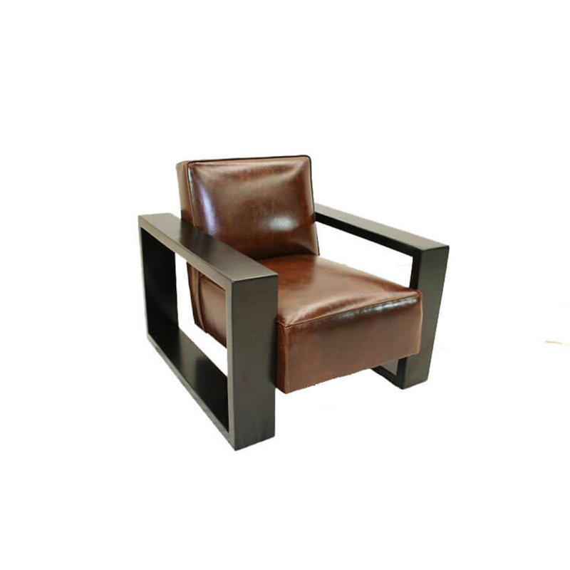 Leather Armchair, Cortina 4425 Red, French Dark Cherry