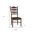 Chaise d'appoint de salle à manger espresso-1327955427