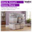 Contenant de rangement à loquet 66 qt - Home Logic
