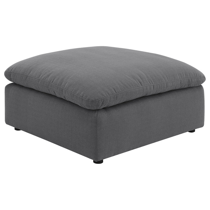 Repose-pieds gris anthracite Greeley
