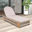 Chaise longue d'extérieur avec table d'appoint-556457126