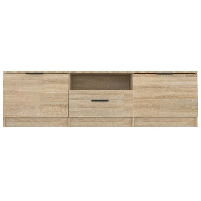 Jeeva TV Cabinet 140x35x40 cm Engineered Wood, Sonoma Oak