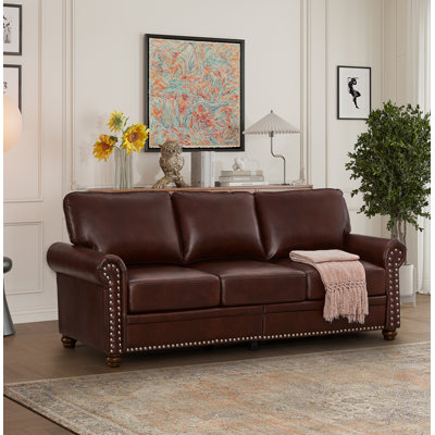 Ullin 82.68'' Round Arms Sofa -  Alcott HillÂ®, 4521B2CCF2B544B4BFA186C834EB0A97