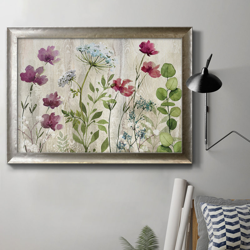 «Meadow Flowers I», reproduction d'art sur toile, H 18 po x l 27 po x P 2,5 po