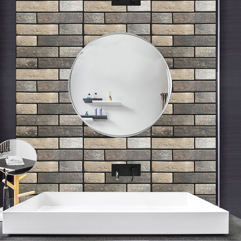 10Pcs Self-Adhesive Wall Tile Stickers