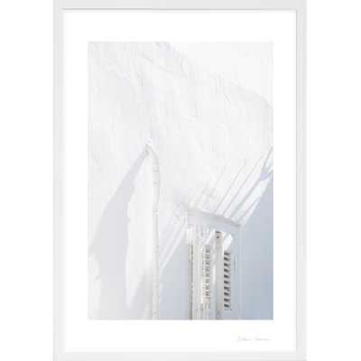 White Fragments From Greece 1.5 Print by Svetlana Smirnova