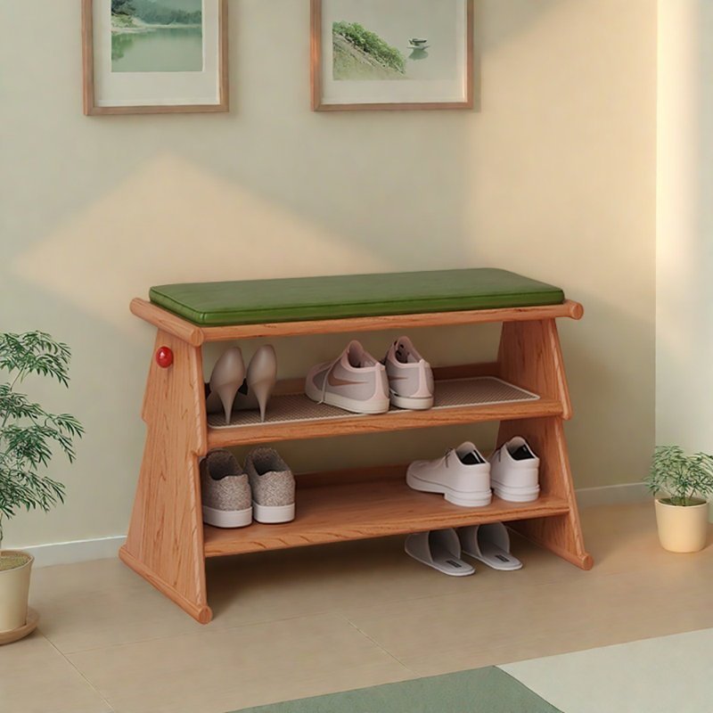 Banc de rangement pour chaussures 23,6 po