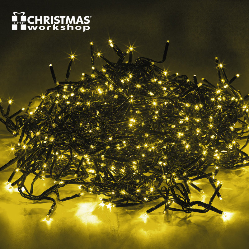 6993cm LED Twinkle Indoor / Outdoor String Lights, Warm White