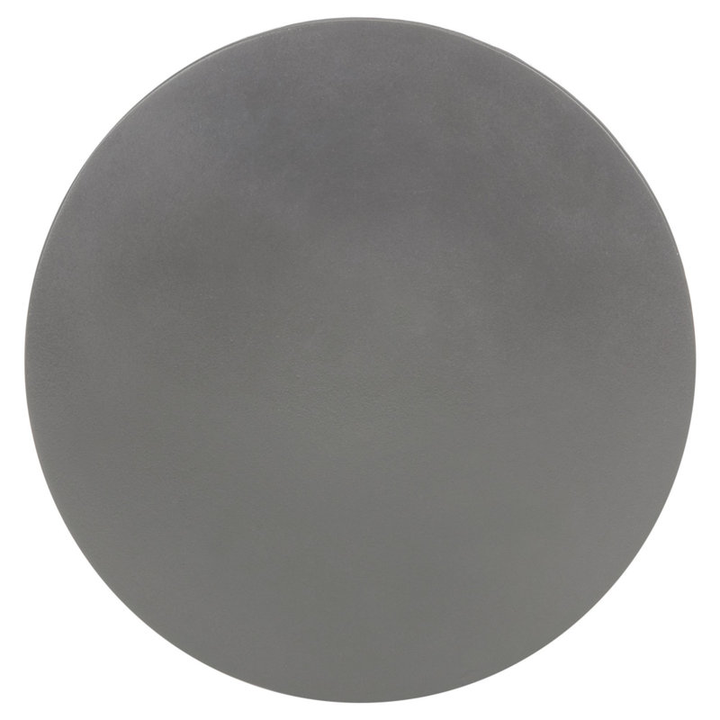 Eswer Concrete Top End Table, Dark Gray
