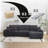 Pet-Friendly Cloud Modular Sectional Sofa-1640701047