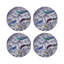 Sous-verres rond en cuir Pheasant-119015321
