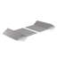 Support de matelas pour lit de sommier divisé, lattes avec housse-1355905954
