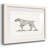 Neutral Pointer II - Matted and Framed Under Acrylic Glass, Large Living Room Wall Art-896391005-896391004
