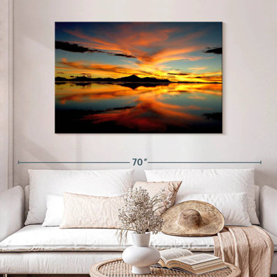 Alvord Sunset Lake Horizon